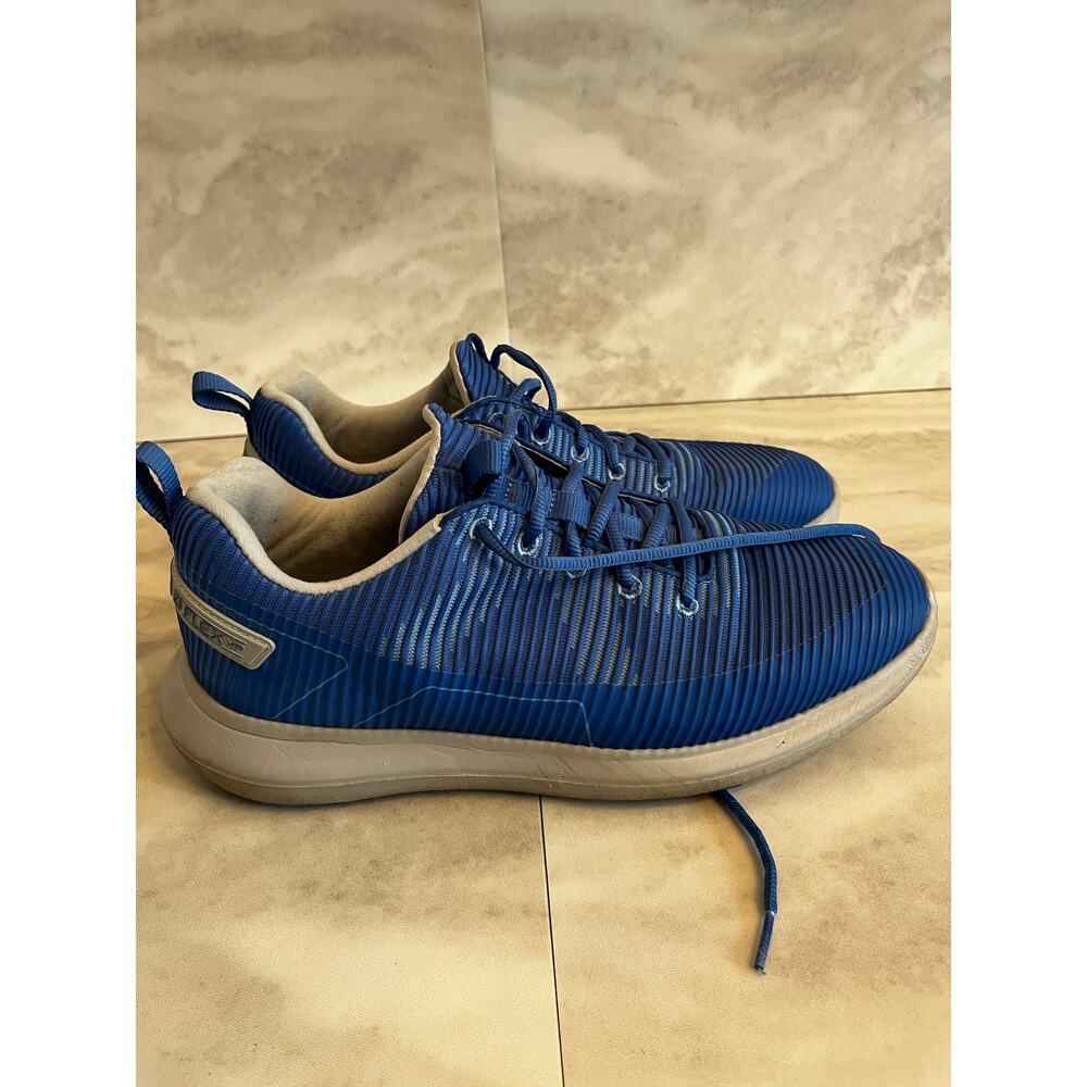 FootJoy Flex XP Mens Size 10 M Royal Blue Golf Shoes Spikeless 56252